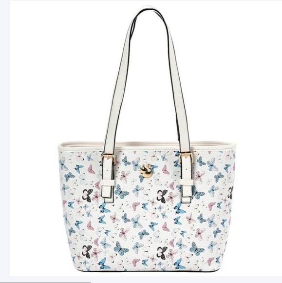 Gloria Vanderbilt Handbags - Gloria Vanderbilt Top Zip Butterfly Tote NWT